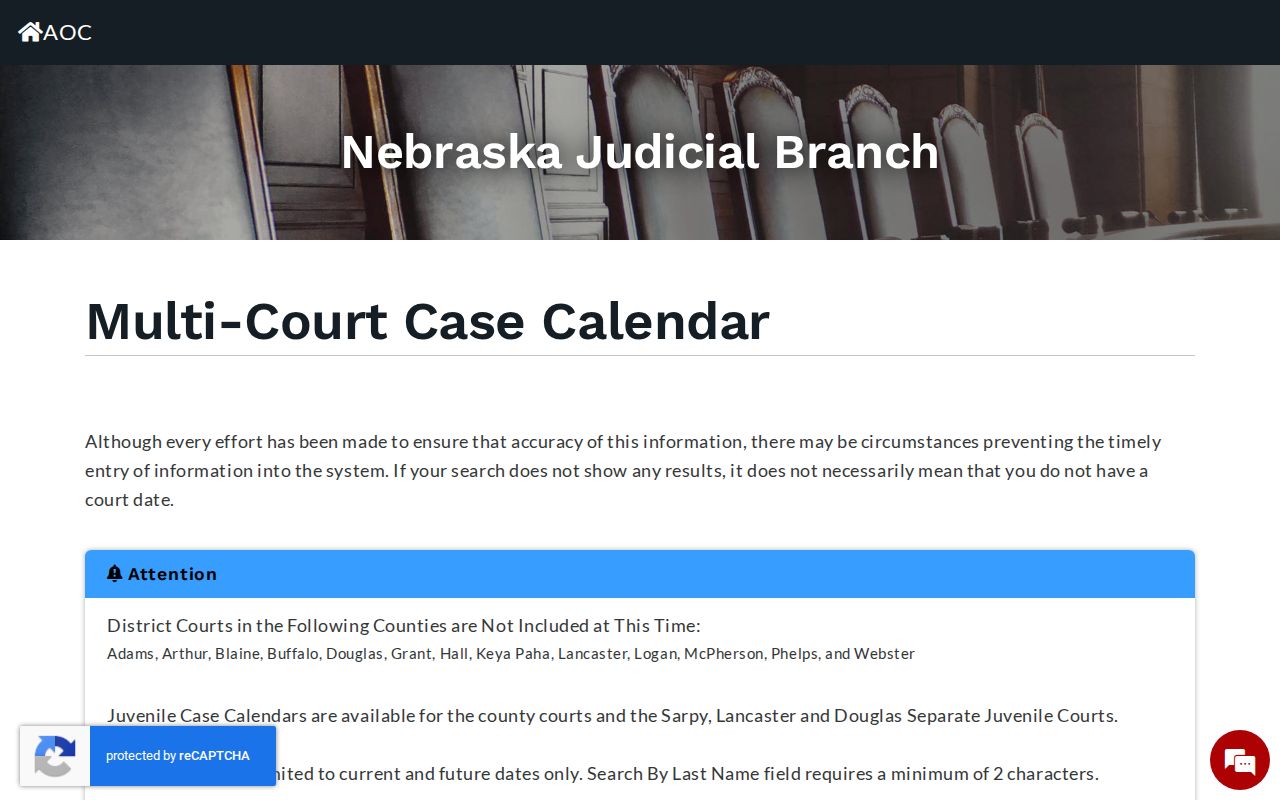 Wheeler County warrant record route through Nebraska court calendar